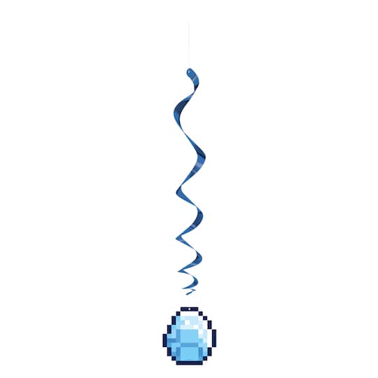 Minecraft Hanging Swirl Décor, 3ct.